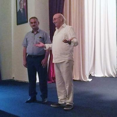 Ağdam Dövlət Dram Teatrının kollektivi ilə görüş